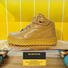 Giày thể thao cao cổ Air Force 1 Wheat