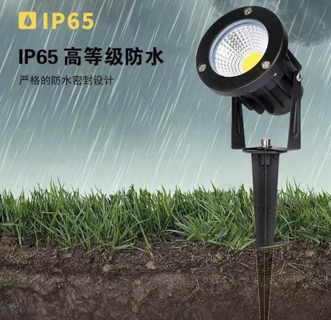 Đèn Led cắm cỏ, chiếu cây sân vườn, công suất 7w, ánh sáng Vàng 3000k, chịu nước IP65, Mã sản phẩm: C0206A-21