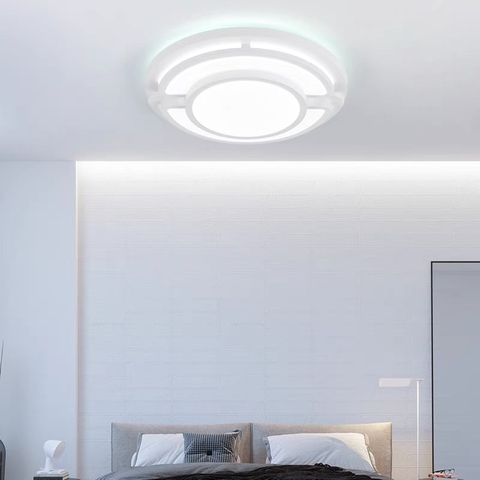 Đèn Led ốp trần phòng khách, phòng ngủ hình tròn D450 mm, công suất 48w, ánh sáng 3 màu, Mã sản phẩm: T01-385