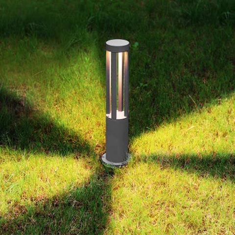 Đèn sân vườn 4 hướng - 40cm - Vỏ đen - ASV