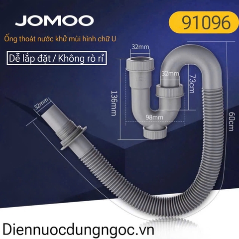 THOÁT NƯỚC CHẬU RỬA MẶT TIỆN ÍCH / CHỐNG MÙI HÔI HIỆU QUẢ / DÊ LẮP ĐẶT - MODEL : 91096