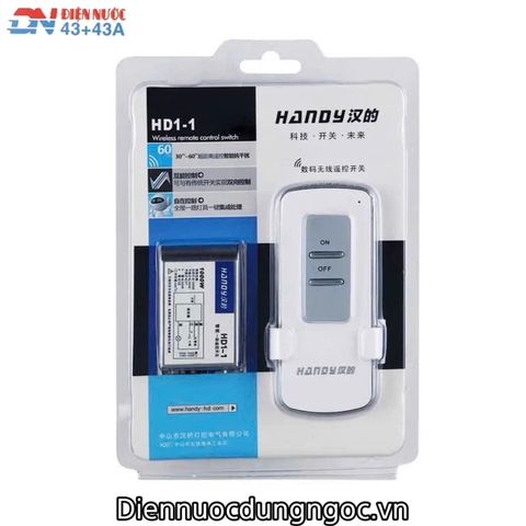 ĐIỀU KHIỂN TỪ XA KỸ THUẬT SỐ CHO ĐÈN LED MỘT THIẾT BỊ - MODEL : HD 1 -1 / CCD1443
