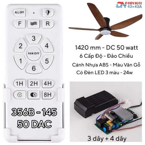 ĐIỀU KHIỂN DC 6 SỐ 50w - MODEL : 356B - 145 / 50 DAC