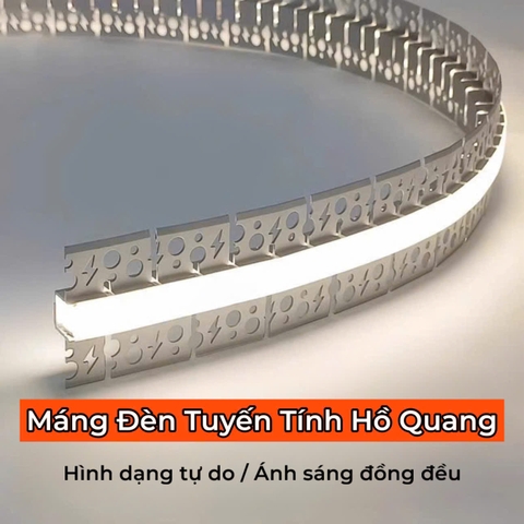 THANH NHÔM ZIC ZAC - TỰ DO SÁNG TẠO ĐIỀU CHỈNH ÁNH SÁNG TÙY Ý - HỢP KIM NHÔM CHẤT LƯỢNG TỐT - MODEL : 737