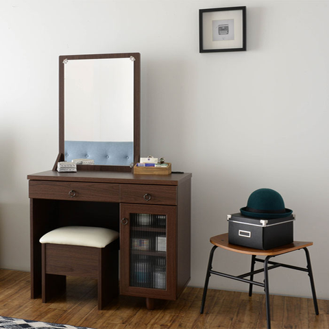 Bàn trang điểm Mille Japan 14080- Màu Walnut