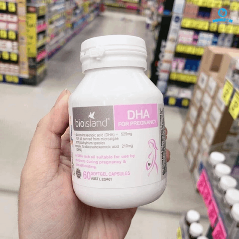 Cách uống DHA bầu Úc - DHA Bio Island bầu
