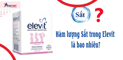 Hàm lượng sắt trong Elevit bầu là bao nhiêu?