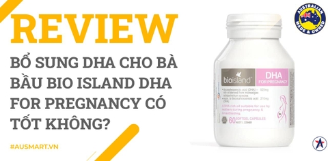 Review Bổ sung DHA cho bà bầu Bio Island DHA for Pregnancy có tốt không?