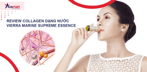 Review Collagen Dạng Nước Vierra Marine Supreme Essence