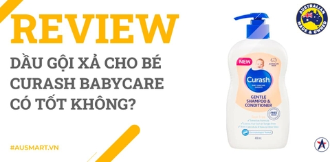 Review Dầu gội xả cho bé Curash Babycare có tốt không?
