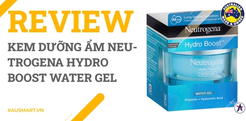Review Kem dưỡng ẩm Neutrogena Hydro Boost Water Gel