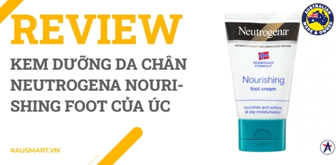 Review Kem dưỡng da chân Neutrogena Nourishing Foot của Úc