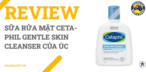 Review Sữa rửa mặt Cetaphil Gentle Skin Cleanser của Úc