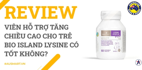 Viên hỗ trợ tăng chiều cao cho trẻ Bio Island Lysine có tốt không?