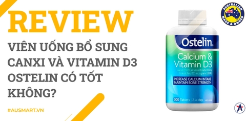 Review Viên uống bổ sung Canxi và vitamin D3 Ostelin có tốt không?