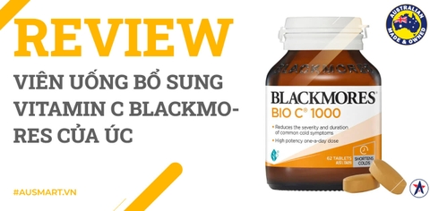 Review Viên uống bổ sung Vitamin C Blackmores của Úc