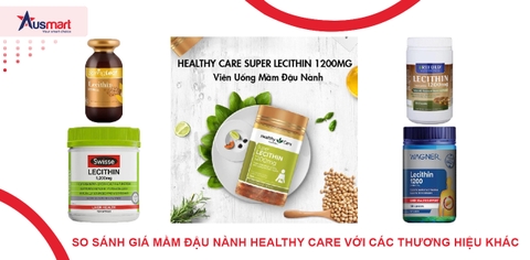 So Sánh Giá Mầm Đậu Nành Healthy Care Với Các Loại Khác