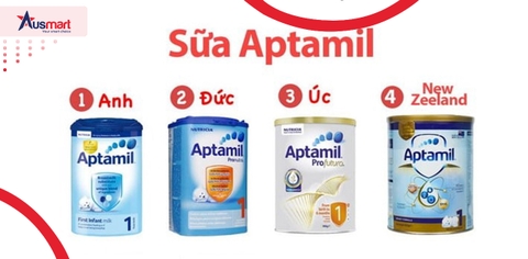 Sữa Aptamil Có Mấy Loại? Nên Chọn Loại Nào Tốt Nhất?
