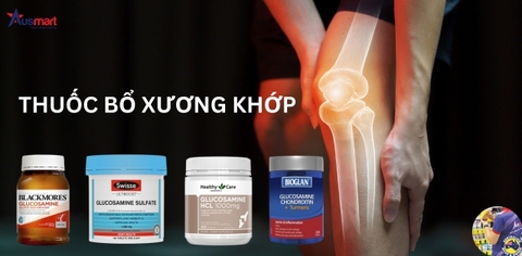 Top 5 thuốc bổ xương khớp được nhiều người dùng nhất hiện nay