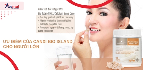 Ưu Điểm Của Canxi Bio Island Cho Người Lớn