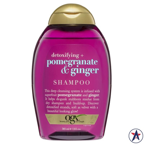 Dầu gội OGX Detoxifying Pomegranate & Ginger Shampoo 385ml
