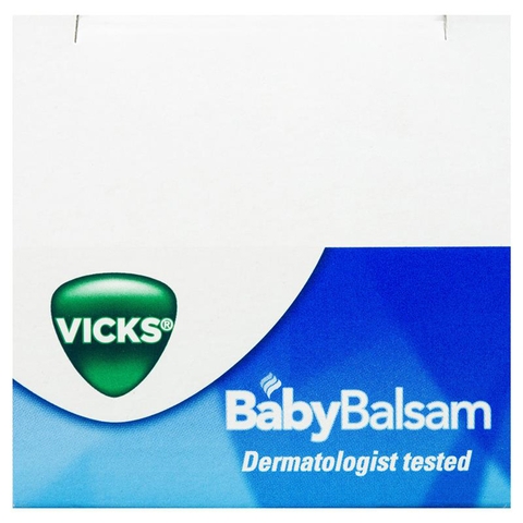 Dầu bôi ấm ngực Vicks Baby Balsam cho bé của Úc 50g