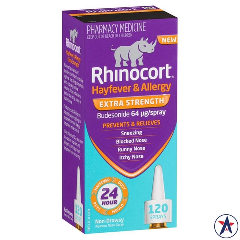 Xịt viêm mũi dị ứng Rhinocort Hayfever & Allergy Extra Strength