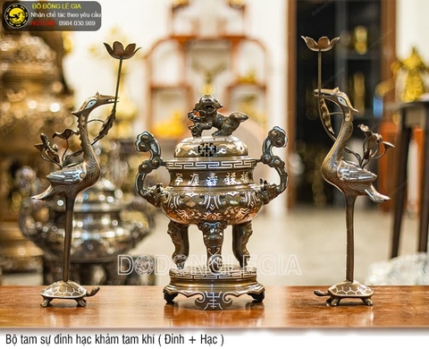 Bộ Tam Sự Đỉnh hạc khảm tam khí