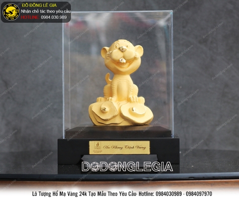 Hoàn thành lô tượng hổ mạ vàng 24k cho Tập đoàn dầu khí Việt Nam