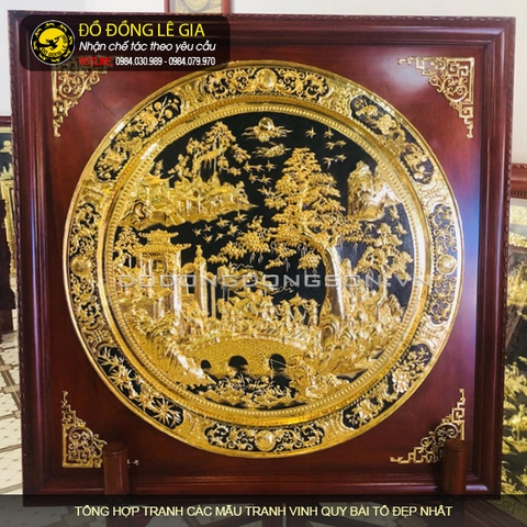 Tổng hợp các bức tranh đồng Vinh Quy Bái Tổ đẹp nhất