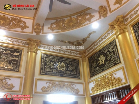 Dự Án Trang Trí Tranh Đồng Biệt Thự ECOPARK