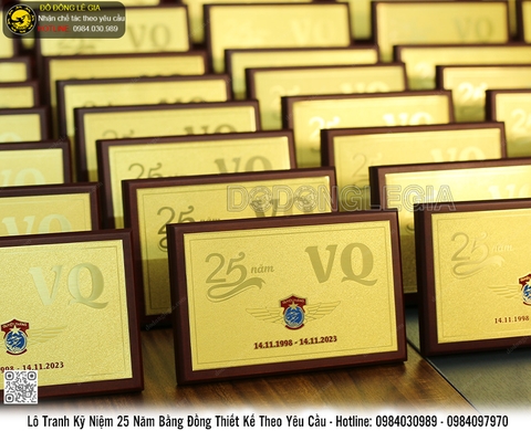 120 Tranh Kỷ Niệm 25 Năm Chế Tác Theo Yêu Cầu