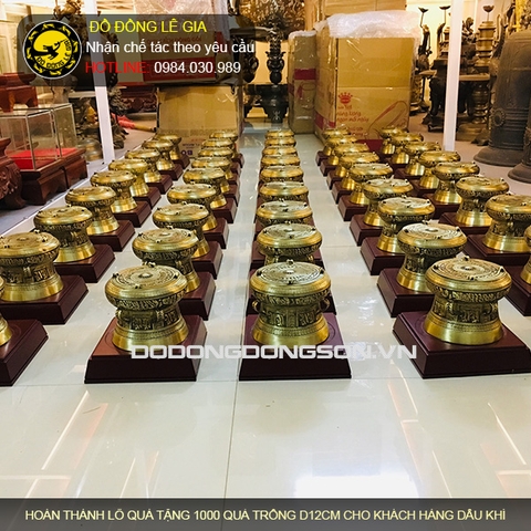 Hoàn thành đơn hàng 1000 quả trống quà tặng cho khách hàng