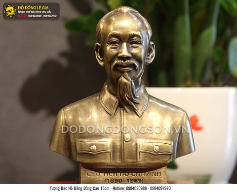 Tượng Bác Hồ cỡ nhỏ cao 16cm
