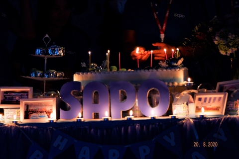 Khoảnh khắc sinh nhật của Sapo lần thứ 12 tại 3 miền.