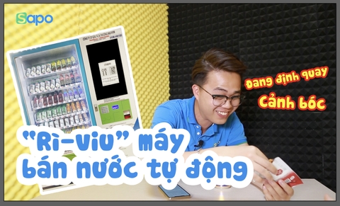 [Sapo - Có thể bạn chưa biết] Máy bán nước tự động