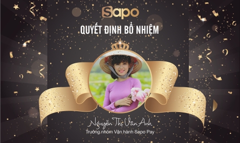 Quyết định Bổ nhiệm Trưởng nhóm Vận hành Sapo Pay