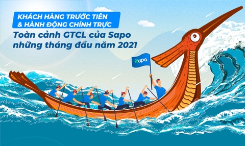 Khách hàng trước tiên & Hành động chính trực - Toàn cảnh GTCL của Sapo những tháng đầu năm 2021