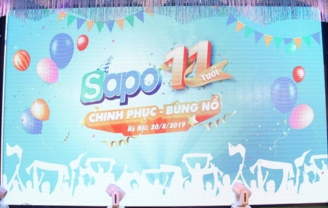 Chào mừng sinh nhật Sapo 11 tuổi