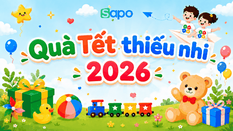 Món quà 1/6 đặc biệt dành tặng các Sapoers nhí năm nay