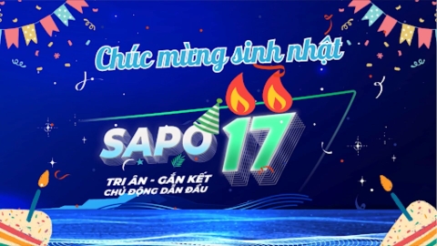 Sapoer toàn quốc trong ngày sinh nhật Sapo 17 tuổi 20/8/2025