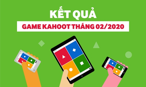 Thông báo: Kết quả mini game kahoot tháng 02.2020