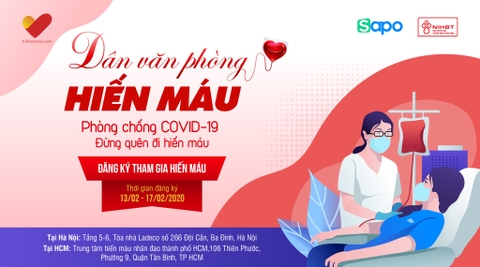 Kêu gọi: Toàn Sapoer tham gia hiến máu