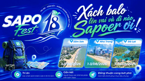 Chính thức khởi động sự kiện Sapo Fest 18: Tri ân – Gắn kết – Đồng thuận cùng bứt phá