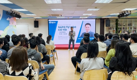 Buổi chia sẻ “Sapo tự hào có tôi” năm 2023