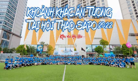 Những khoảnh khắc và dấu ấn có 102 tại Hội Thao Sapo 2022 - Khu vực Hà Nội