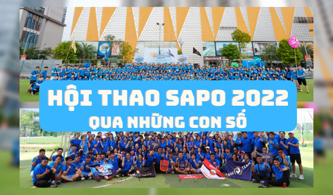 Hội thao Sapo 2022 qua những con số 🔥