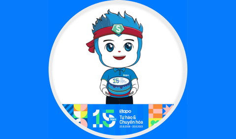 Thay Frame Avatar - Mừng sinh nhật: Sapo 15 năm Tự hào & Chuyển hóa