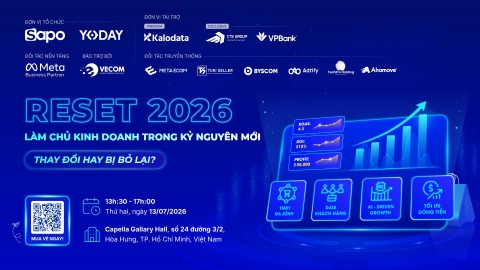 HỘI NGHỊ CHIẾN LƯỢC TMĐT 2026: Làm chủ kinh doanh trong kỷ nguyên mới - Thay đổi hay bị bỏ lại?