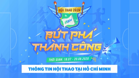Chào mừng sinh nhật Sapo 12 tuổi - Hội thao 2020 tại Hồ Chí Minh.